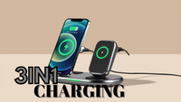 Ultra-Fast 3-in-1 Wireless Charging