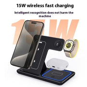 Ultra-Fast 3-in-1 Wireless Charging Station